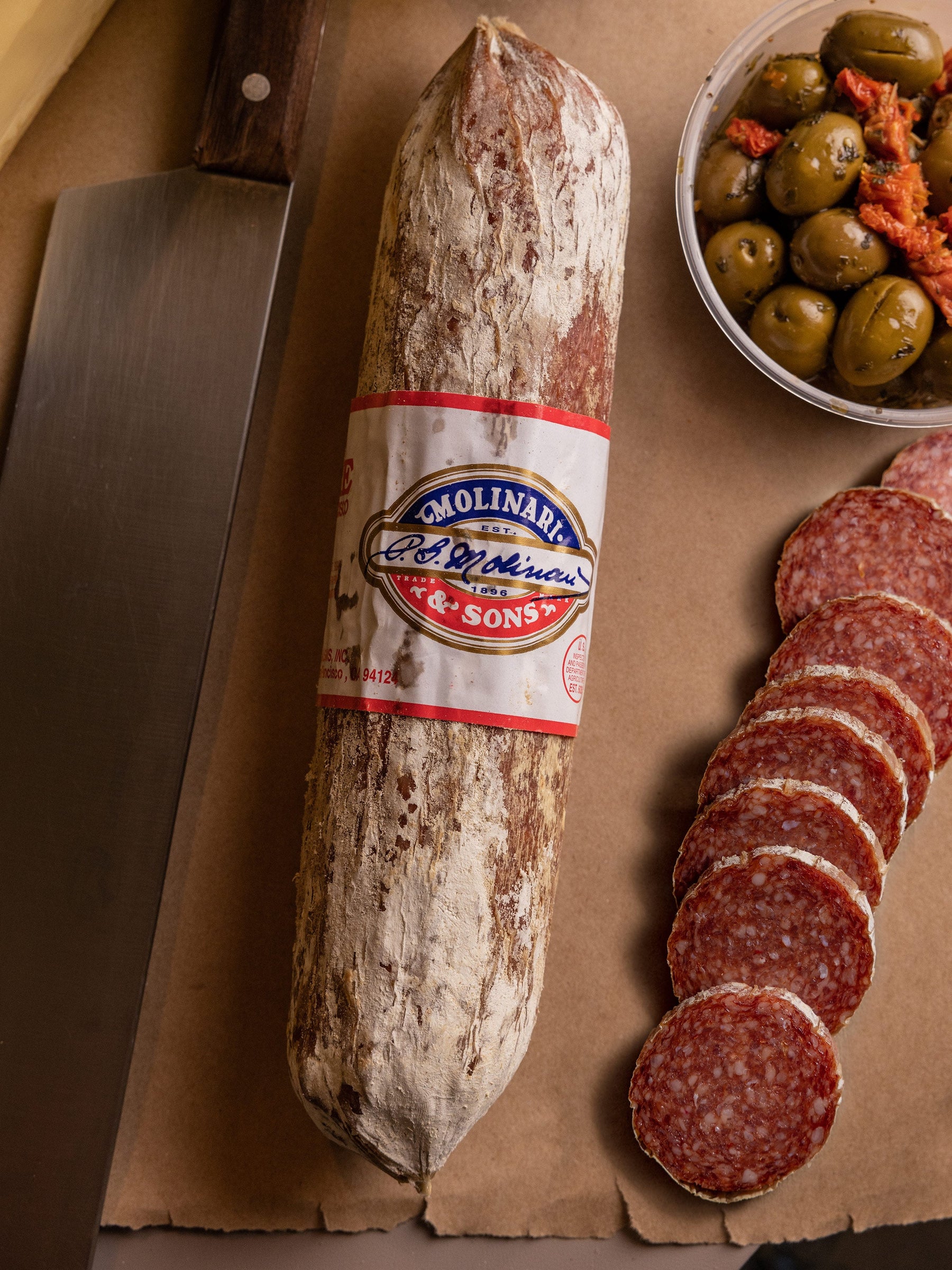Salame Napa Valley Olive Oil