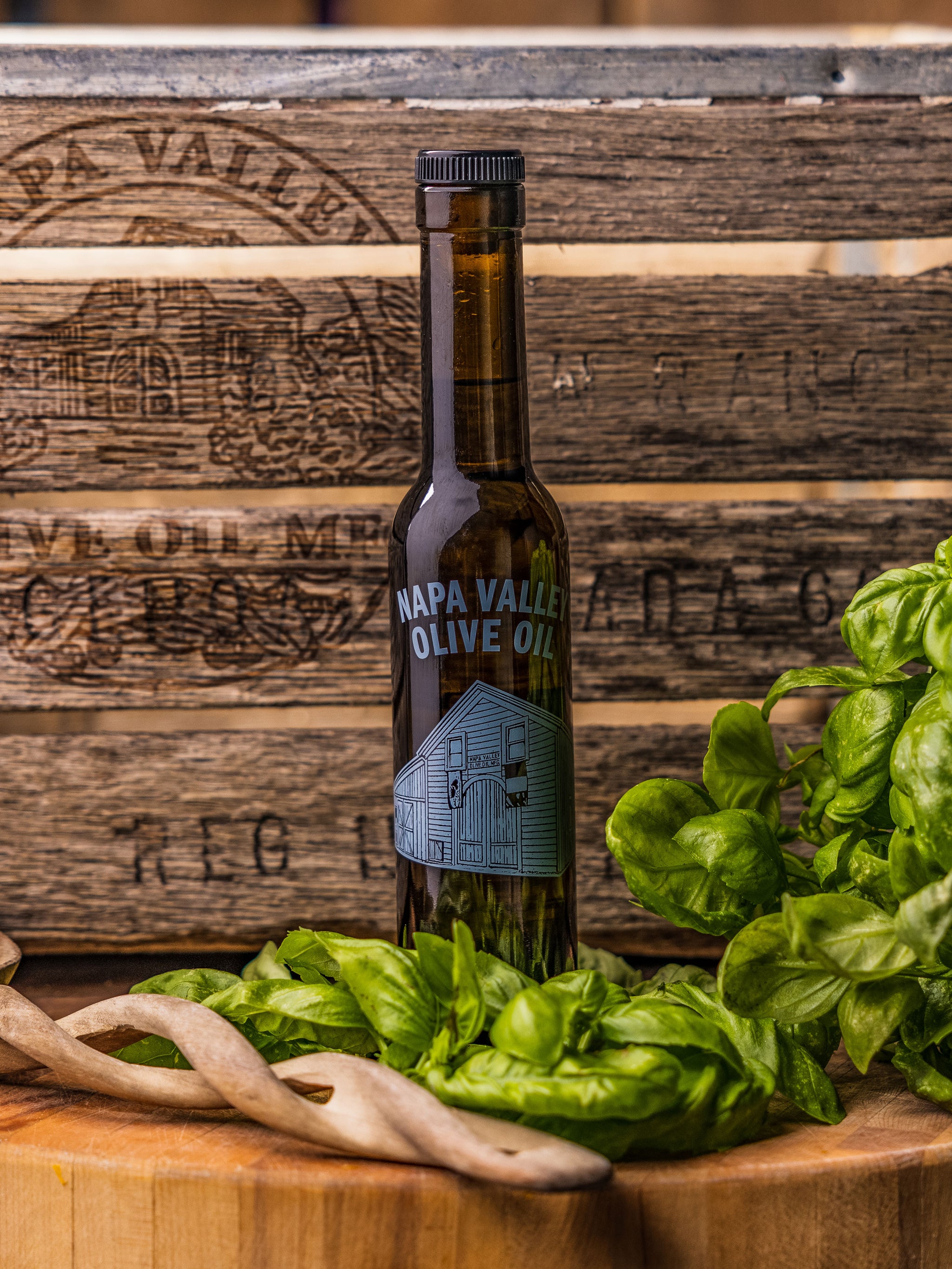 Basil Olive Oil - Napa Valley Olive Oil